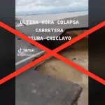 En realidad, la grabación muestra un episodio ocurrido en marzo del 2017, a raíz del fenómeno El Niño Costero.