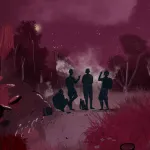 CONSUMO. Menores de edad se ocultan en la noche, lejos del control de las autoridades locales para consumir sustancias.