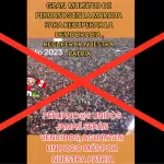 En realidad, corresponde al concierto del grupo musical argentino Los Fabulosos Cadillacs, que se desarrolló el 3 de junio del 2023 en México.