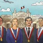 VIAJEROS. Juan Carlos Lizarzaburu, María del Carmen Alva, Ernesto Bustamante y Jorge Zeballos lideran la lista de parlamentarios que más viajaron. 