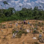 ABANDONO. En 2020, un descampado a espaldas del cementerio San Juan Bautista de Iquitos estuvo destinado al entierro secreto de víctimas de covid-19.