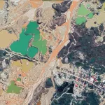 DAÑO. Minería aluvial en el río Colorado arrasó hectáreas de bosque natural en Madre de Dios.