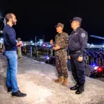 FUERZAS DEL ORDEN. El presidente Nayib Bukele cuenta con el respaldo de la Policía y las fuerzas militares para continuar con su "guerra contra las pandillas".