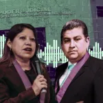 GRABACIÓN. En el audio se escucha a Ruth Benavides solicitando un "gran servicio" a Walter Ríos.