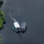 EN PELIGRO. La cuenca del Nanay está asediada por las dragas de la minería ilegal, y ahora también en peligro por una concesión minera aprobada por el Ingemmet.
