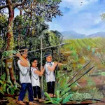 AMENAZADOS. Sobre el territorio de los siona, los grupos armados Comandos de Frontera y el Frente Carolina Ramírez se disputan el control de plantaciones y rutas.