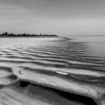 IMPACTOS. Las aguas del río Solimoes, como se llama al Amazonas en el lado de Brasil, se han secado en varias zonas de Manaos.