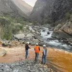 CONTAMINADO. El río Santa está contaminado con arsénico, hierro, manganeso y aluminio, según análisis de laboratorio. Esto hace que su agua no sea apta para el consumo humano directo.