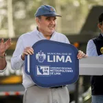 CAMPAÑA. El alcalde de Lima hizo uno de los 13 viajes tras la convocatoria a las elecciones de 2026.