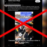 Video difundido por López Aliaga de supuestos bolivianos que piden su anexión al Perú no es real: fue creado con IA