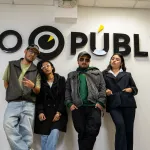 VOCES. Gianfranco Rodríguez, Carolina Carbajal, Kiara Price Escobar y Franz Armas fueron los expositores del conversatorio Hip Hop y Democracia.
