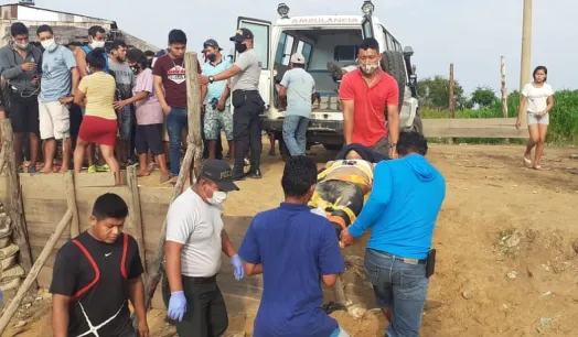 ATENCIÓN. Heridos fueron trasladados a centro médico de Requena tras enfrentamiento.