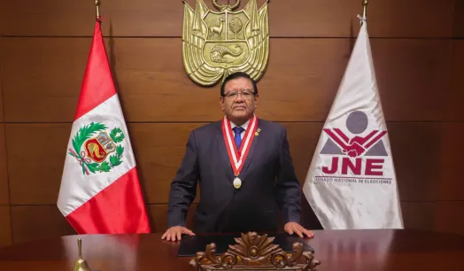 SALAS ARENAS. "Hay un plan de ataque preordenado contra el JNE", dice el presidente del JNE.