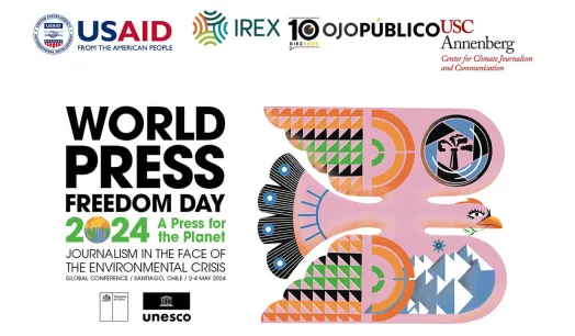 La 31° Conferencia del Día Mundial de la Libertad de Prensa tiene como lema “Prensa para el planeta: el periodismo ante la crisis ambiental”.