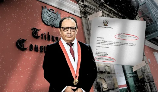 VÍNCULO. En el 2018, Gustavo Gutiérrez fue abogado de la arquitecta Eva Remar Castro. 