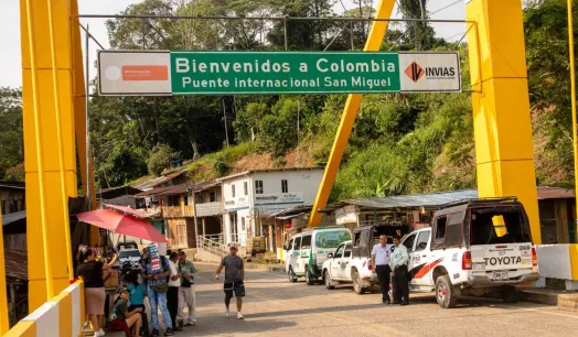 LÍMITE. Las localidades fronterizas de Colombia registran un alza en los precios de la hoja de coca, pero a la vez un aumento en sus gastos de producción.