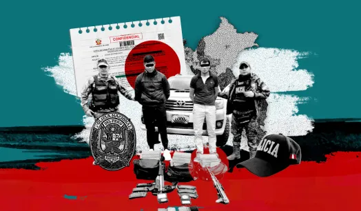 INVESTIGADOS. Entre las modalidades más frecuentes de los policías implicados en tráfico de drogas figura el "arranche", donde simulan un operativo y se apoderan de la droga.