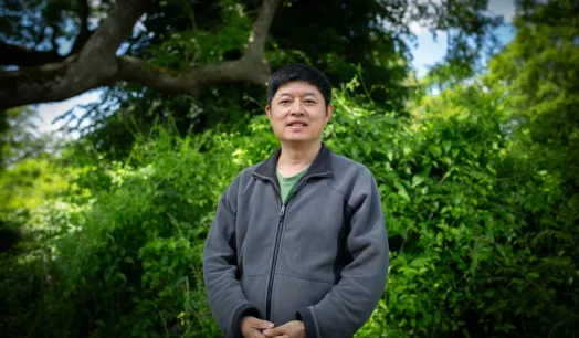 ACTIVIST IN CHINA. “If we continue to extract materials and minerals without considering the consequences, that could be bad,” says Wen Bo.