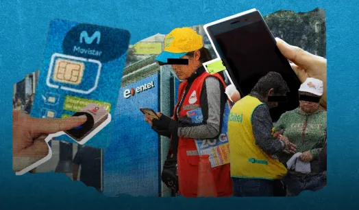 PELIGRO. La venta callejera de chips es la segunda falta más sancionada por el Osiptel. Pese a estar prohibido desde 2023, el comercio continúa y expone a los usuarios a diversos delitos.