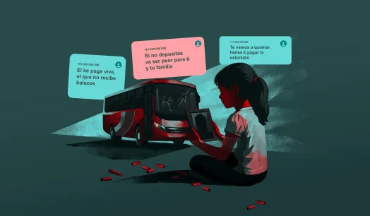 VÍCTIMAS. Los atentados contra transportistas han dejado en orfandad a decenas de menores en el Perú. Sus familias piden justicia.