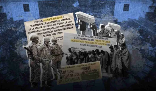 IMPUNIDAD. Las leyes de prescripción y amnistía aprobadas por el Congreso permiten que acusados por violaciones de derechos humanos traten de evadir a la justicia. 