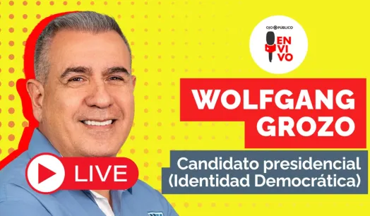 ELECCCIONES 2026. Wolfgang Grozo postula a la presidencia por Identidad Democrática