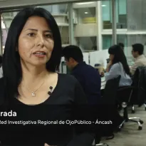 PERIODISMO. Magali Estrada investiga temas de pesca y oceanos desde Áncash.