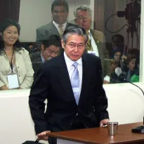 CONDENA. Alberto Fujimori en audiencia por el caso La Cantuta y Barrios Altos en 2007.
