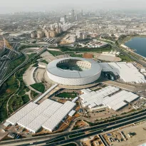 SEDE. Bakú, capital del petroestado de Azerbaiyán, será el punto donde más de 190 delegaciones del mundo discutirán sobre las medidas para enfrentar la crisis climática. 