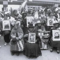 UNIÓN. En las actividades por el aniversario de la represión participaron delegaciones de distintas provincias de Puno. También familiares de las víctimas de Ayacucho, Apurímac, Cusco y Lima.