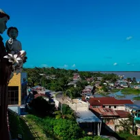 DELITOS. El municipio amazónico de Santo Antônio do Içá, a orillas del Río Putumayo en Brasil, está en la ruta del narcotráfico y del oro ilegal.