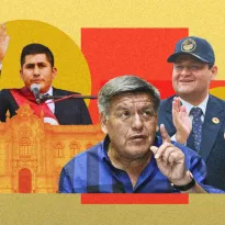 ESTRATEGIA. Zósimo Cárdenas, César Acuña y Jorge Pérez Flores han participado de diversas actividades partidarias en los últimos meses.