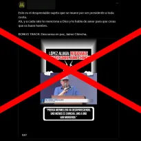 Engañoso: Video en el que Rafael López Aliaga agravia a Jaime Chincha no es actual: es de hace un año