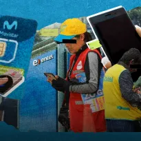 PELIGRO. La venta callejera de chips es la segunda falta más sancionada por el Osiptel. Pese a estar prohibido desde 2023, el comercio continúa y expone a los usuarios a diversos delitos.