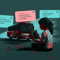 VÍCTIMAS. Los atentados contra transportistas han dejado en orfandad a decenas de menores en el Perú. Sus familias piden justicia.