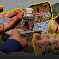 COMERCIO. El mercurio que alimenta la minería ilegal circula por redes sociales sin autorización ni control, pese a su alto impacto ambiental y sanitario.