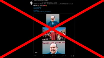 Video difundido por López Aliaga de supuestos comuneros de Pasco solicitando trenes no es real: fue creado con IA