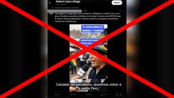 Video difundido por López Aliaga de supuestos bolivianos que piden su anexión al Perú no es real: fue creado con IA