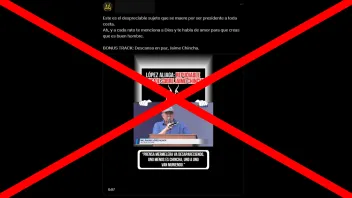 Engañoso: Video en el que Rafael López Aliaga agravia a Jaime Chincha no es actual: es de hace un año